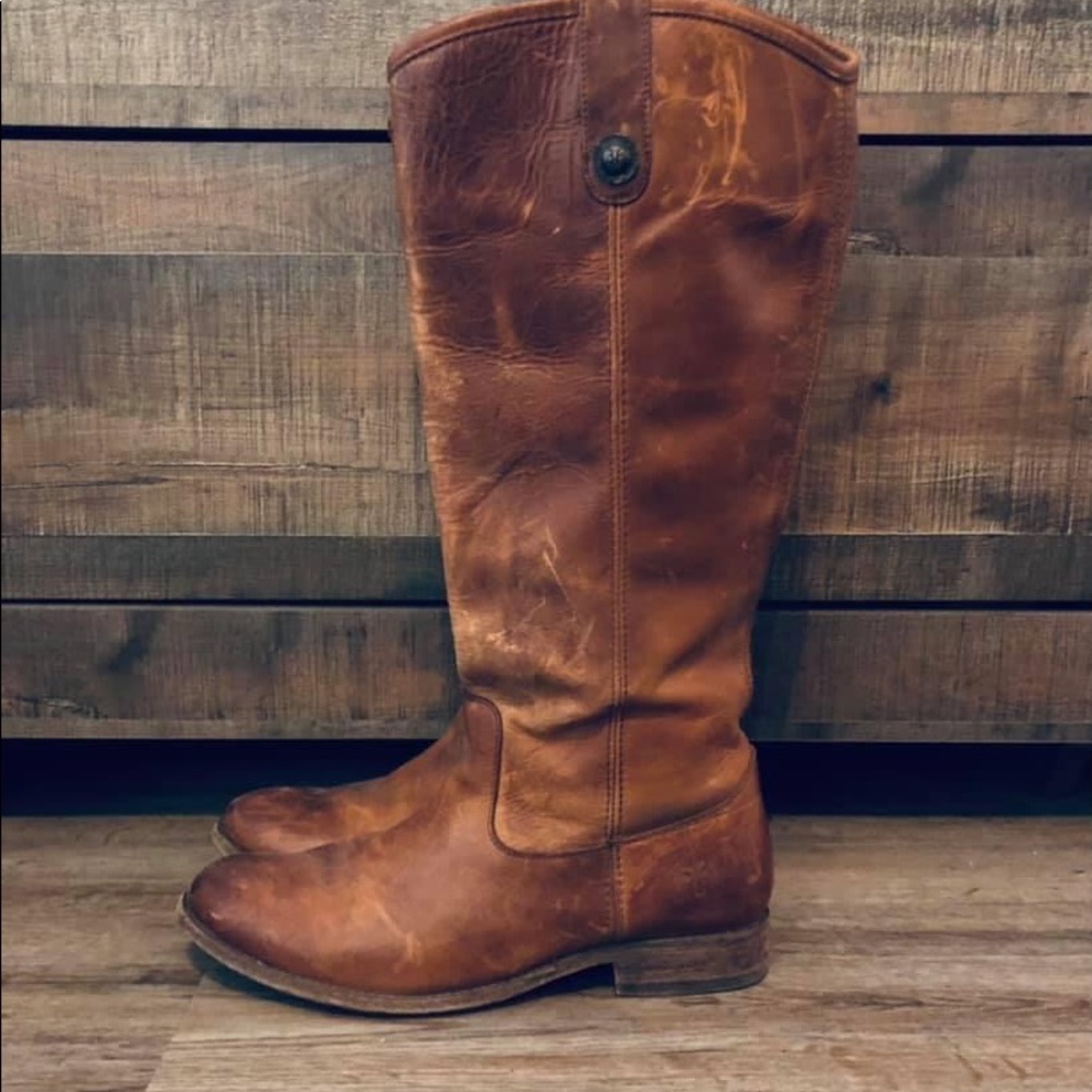 Frye Melissa leathern boots - Picture 1 of 4
